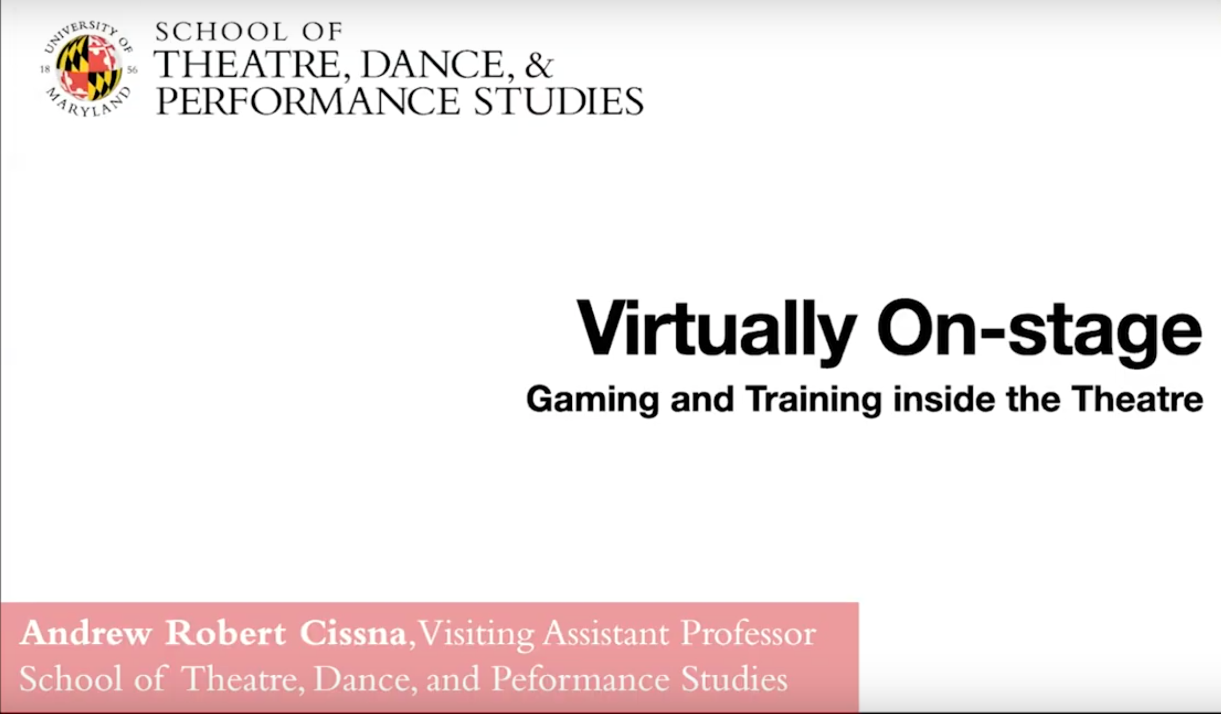Virtually On Stage